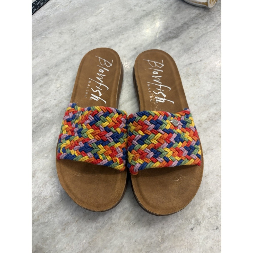Blowfish Malibu San Clemente Women's Sz 8 Slip On Sandals